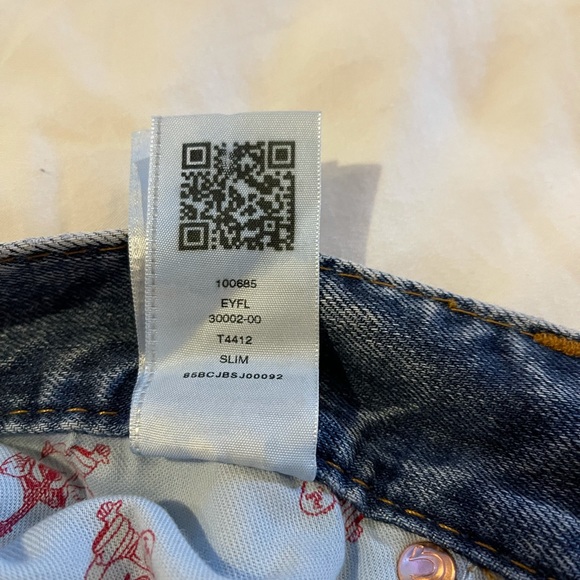 TRUE RELIGION slim jeans 34/30 - Picture 11 of 16
